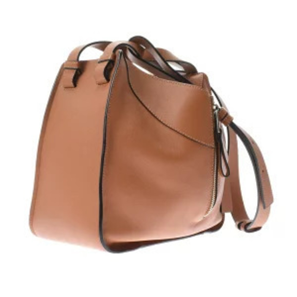 Loewe Hammock Shoulder Bag Tan Calfskin